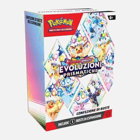 Bundle 6 pack Evoluzioni Prismatiche Italiano APERTO IN LIVE image 1